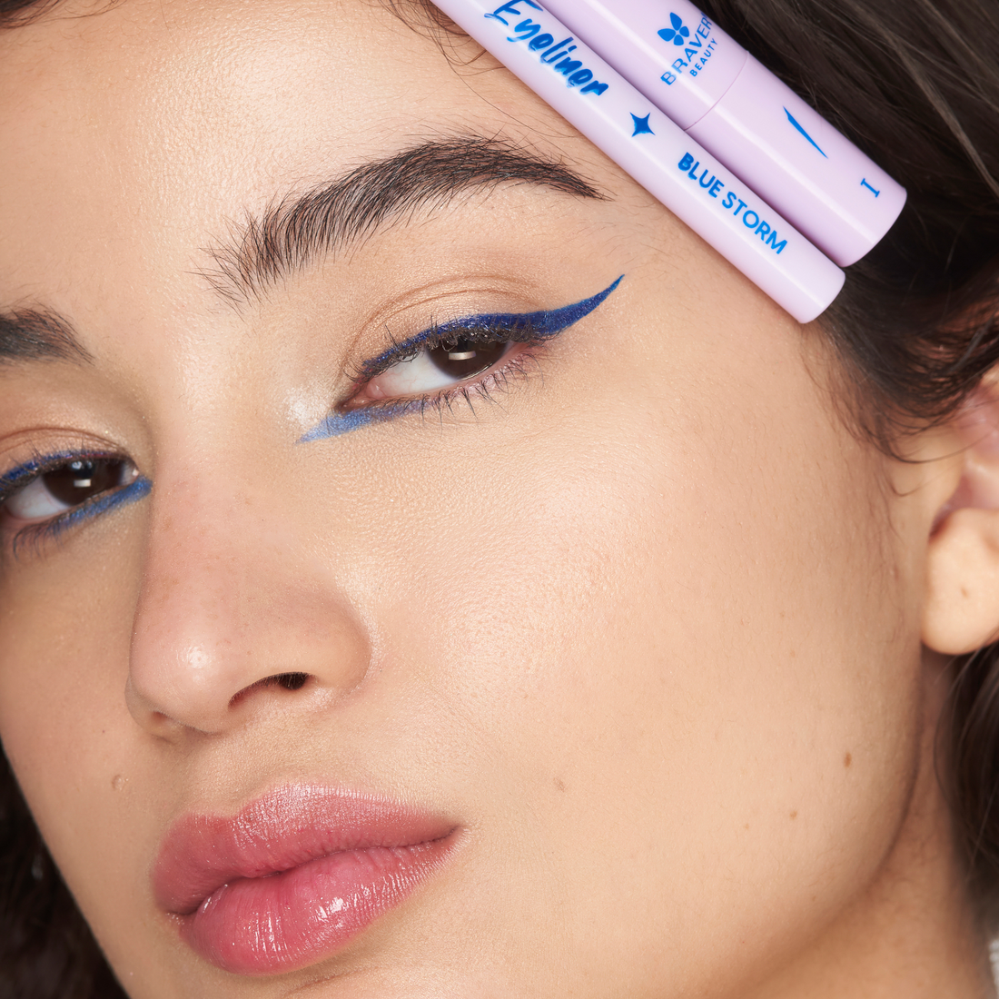 Kit delineador Wings Eyeliner Stamps - Blue Storm